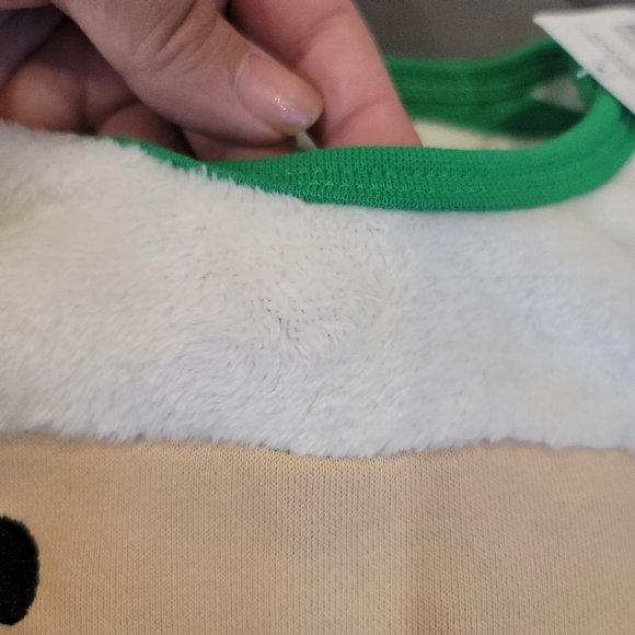 NEW Holiday unisex  cozy Elf baby romper with matching hat size 12 months - Picture 12 of 17